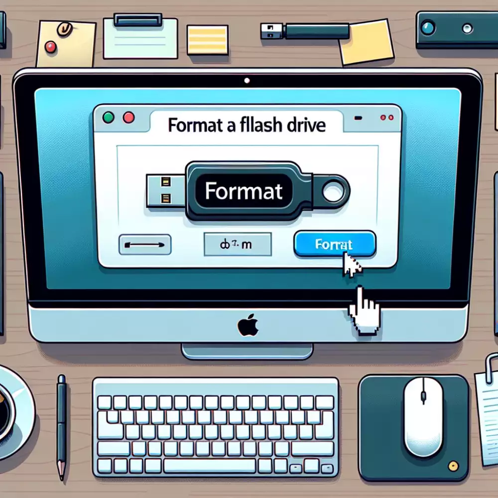 jak naformátovat flash disk mac